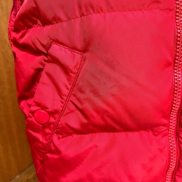 Vintage Eddie Bauer Womens Red Goose Down Puffer Vest Quilted Sz Small WPL 9647 - Picture 13 of 16
